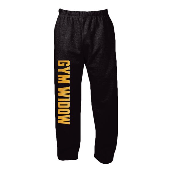 Gym Widow - Men's Open-Bottom Sweatpants Thumbnail