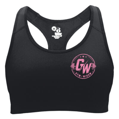 Gym Widow - Women's B-Sport Bra Top Thumbnail