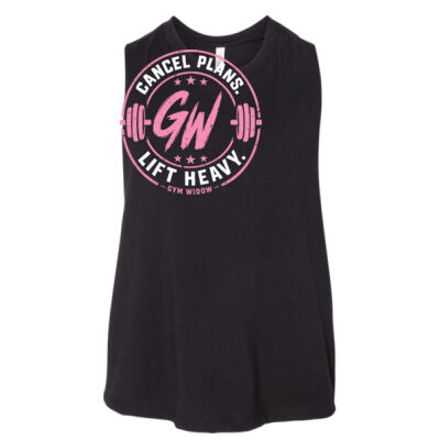 Gym Widow - Women's Racerback Crop Tank Thumbnail
